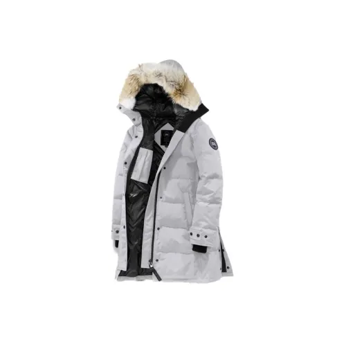 Canada Goose Black Mark Down Jackets Women's Silver Birch