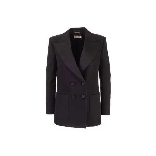 SAINT LAURENT Business Suits Women's Black