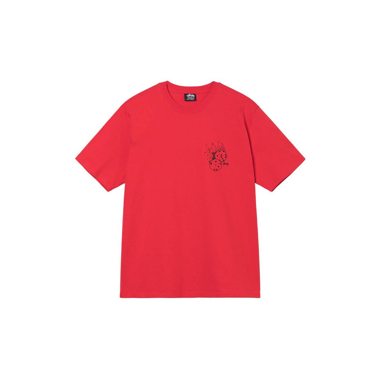 Stussy Fire Dice Tee - POIZON