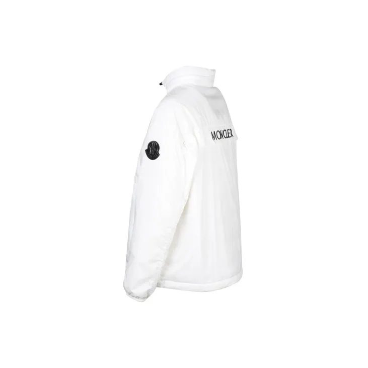 Moncler Zip Hooded Menchib Lightweight Shell Jacket 'White'-2