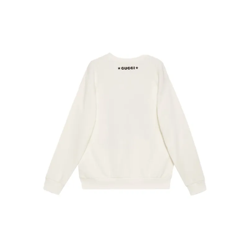 GUCCI X Disney Donald Duck Cotton Sweatshirt 'White'-1