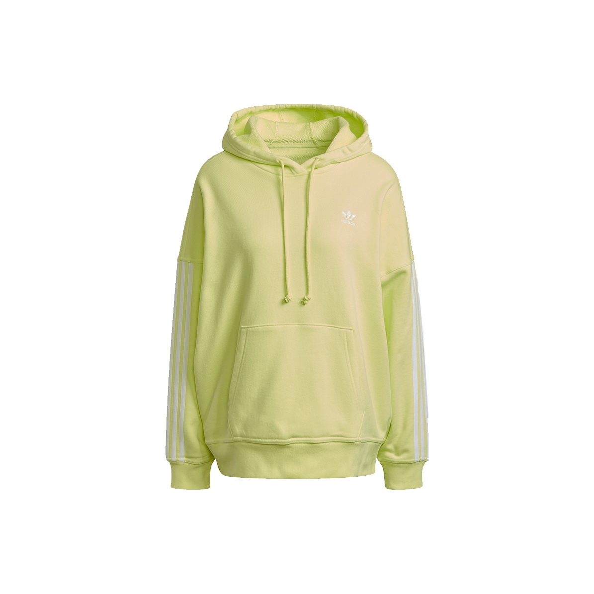 Originals adicolor cropped hoodie in mint green best sale