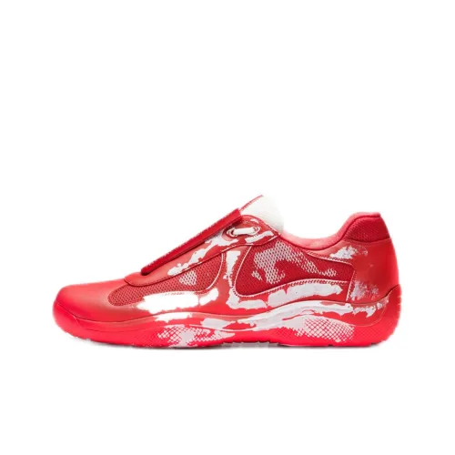 Cass x PRADA Sust4in Casual Shoes Unisex Cyclone Red