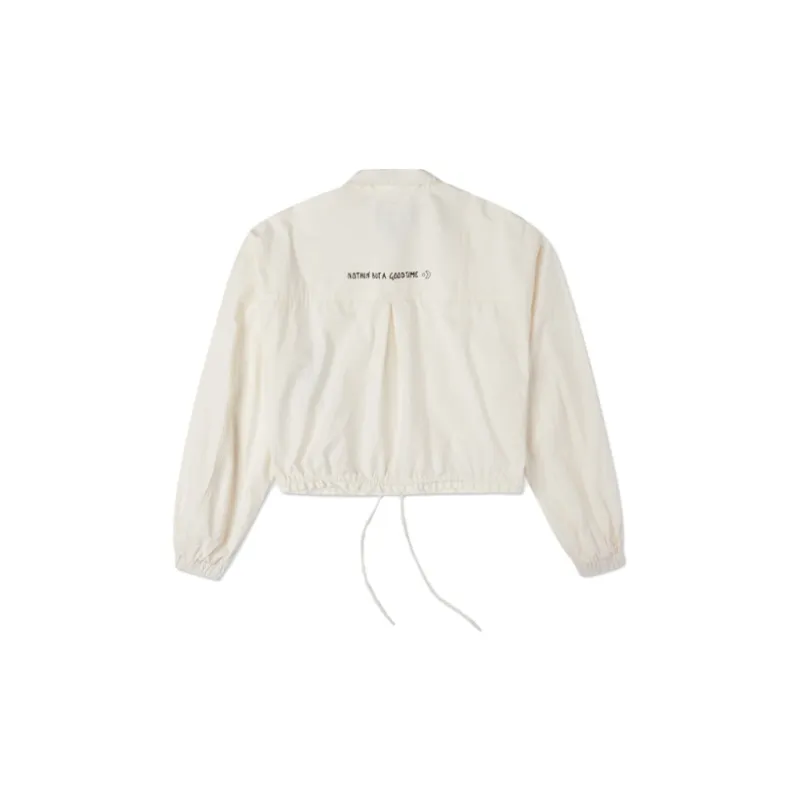 Converse Jackets Women's Beige-1