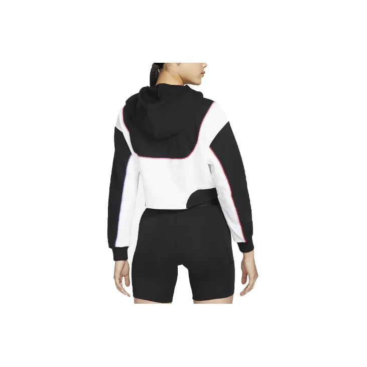 Nike Sweatshirt Women's Black White-1