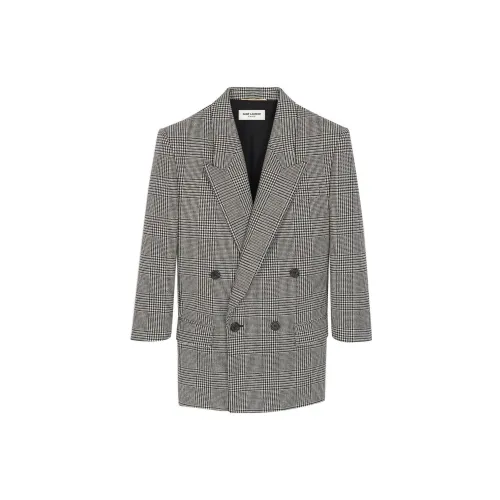 SAINT LAURENT Business Suits Women's Gray