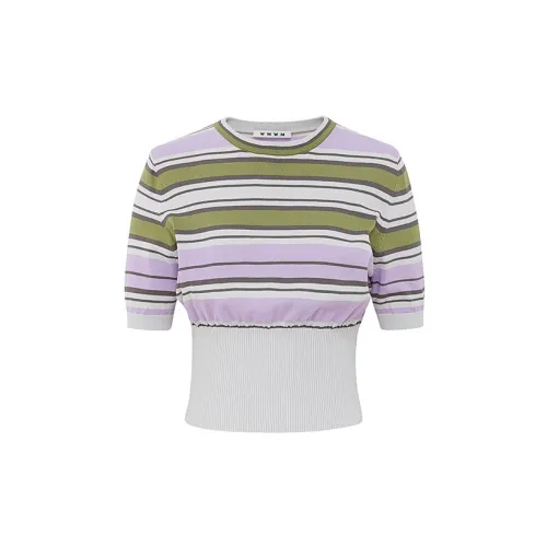 WMWM Knitwear Women's Purple Green