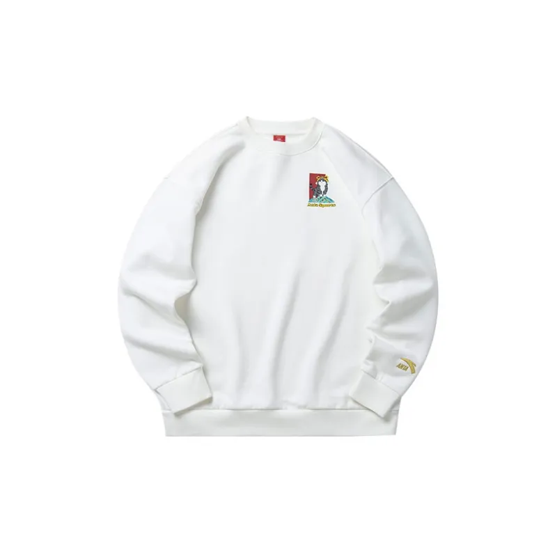 My King Mansleep X ANTA Life Collection Sweatshirts Women's White-1