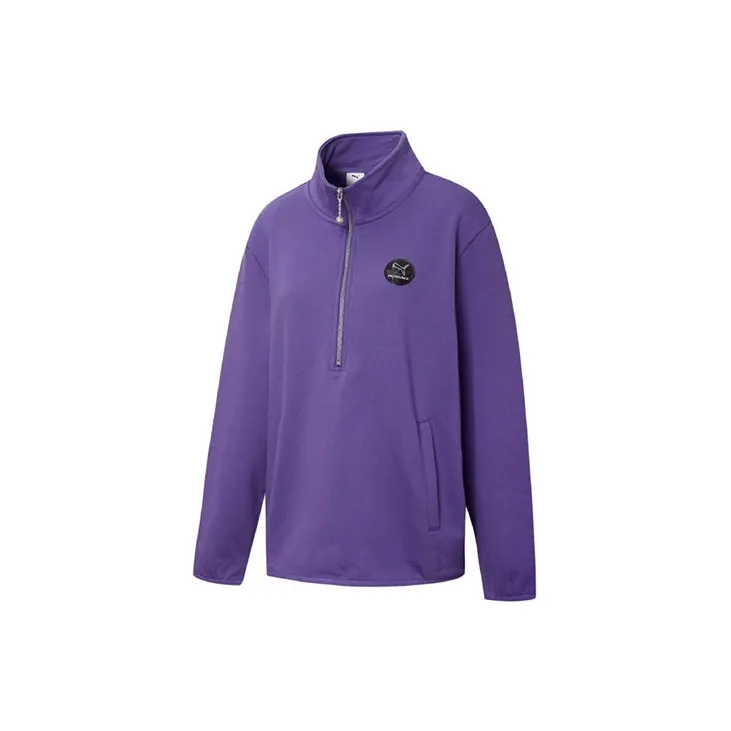 Pronounce X PUMA Sweatshirts Women's Violet-1