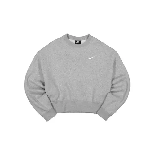 Nike Sweatshirts Women's Light Gray