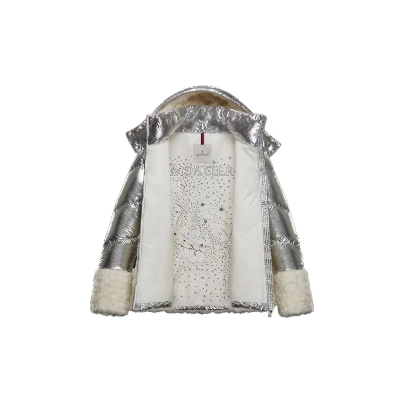 Moncler FW21 Down Jacket Women's Silver-1