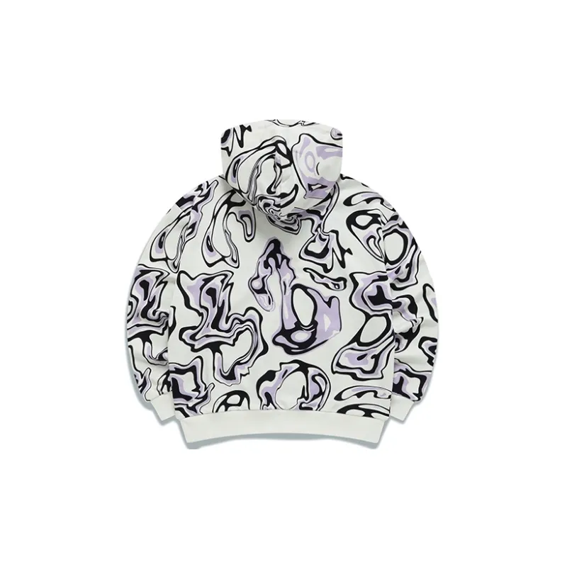FILA FUSION Marcelo Burlon Collaboration Collection Sweatshirt Women's Canyon Purple-1