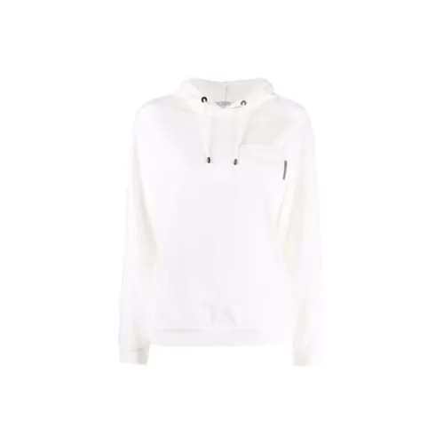 Brunello Cucinelli Sweatshirts Women's White