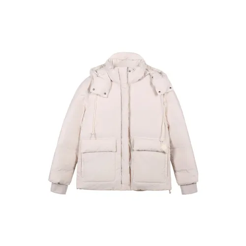 KENZO Down Jackets Women's Off White