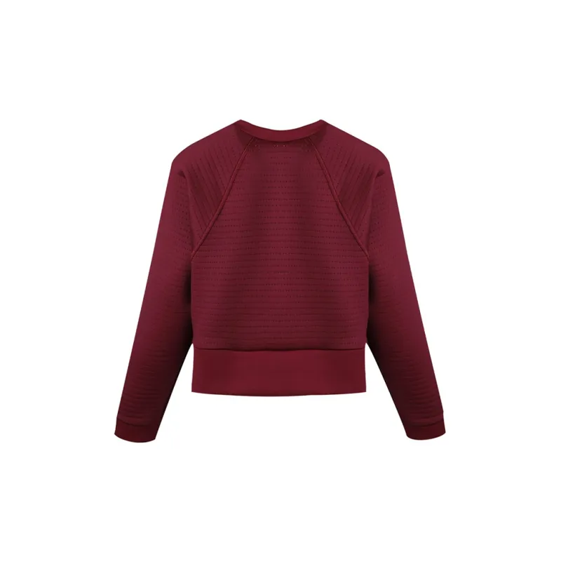 Nike Sweatshirt Women's Burgundy-1