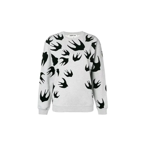 Alexander McQueen Sweatshirts Women's Light Gray