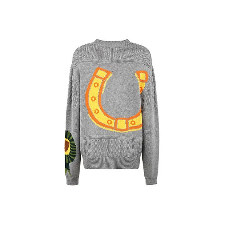 Burberry Cashmere Sweaters Women's Gray-1