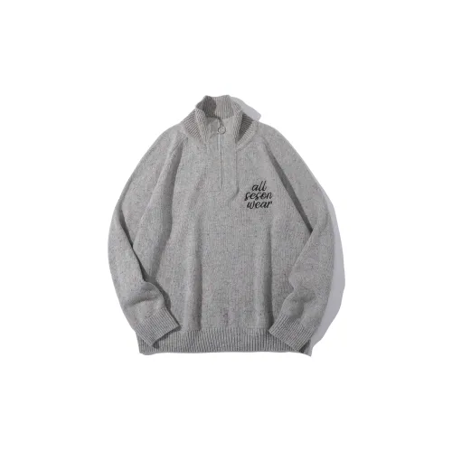 ASW ONLINE Knitwear Unisex Gray