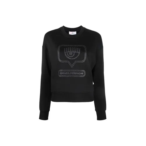 CHIARA FERRAGNI Sweatshirts Women's Black