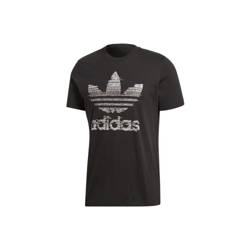 Adidas Originals TRACTION TREFOIL T-Shirts Men Black