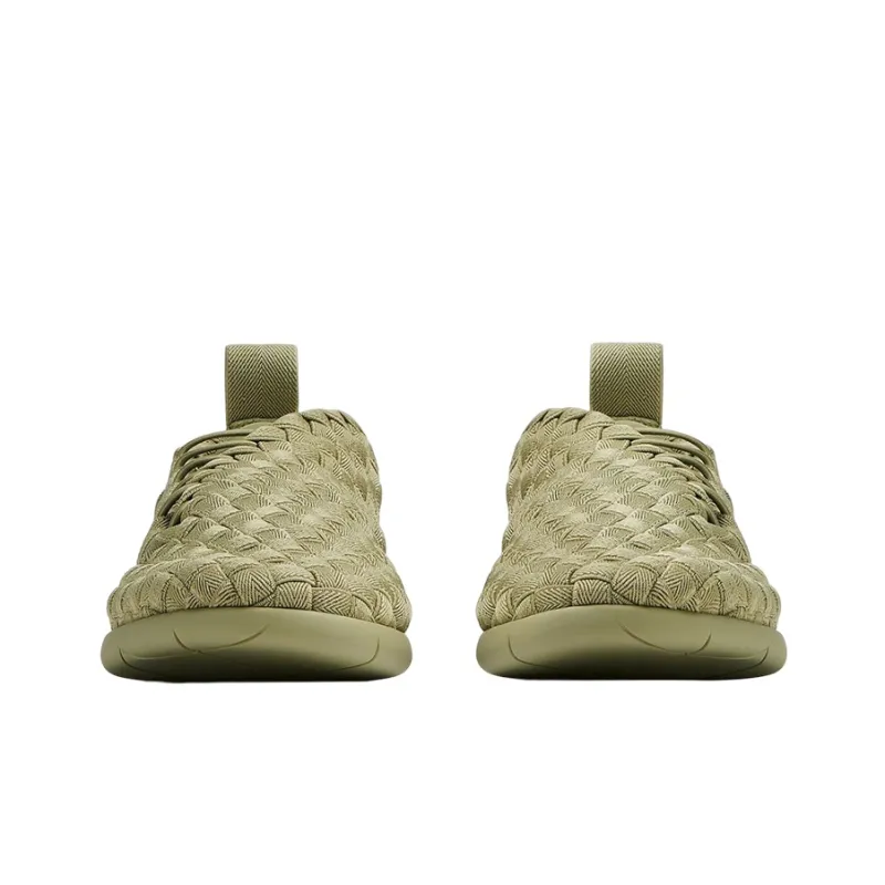 Bottega Veneta Plat Low Top Sports Casual Shoes Men's Gray-1