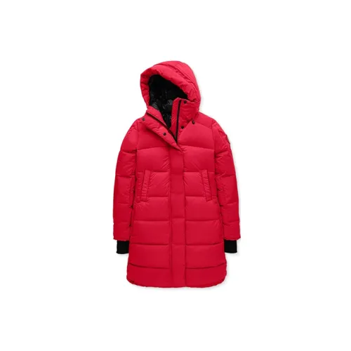 Canada Goose Alliston Series Down Jackets Women's Red