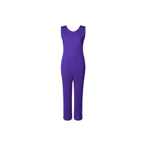 PLEATS PLEASE ISSEY MIYAKE Jumpsuits Women's Purple