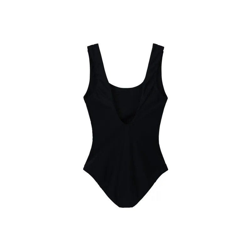 Stussy Surf Stock One Piece Swimsuit Black-1