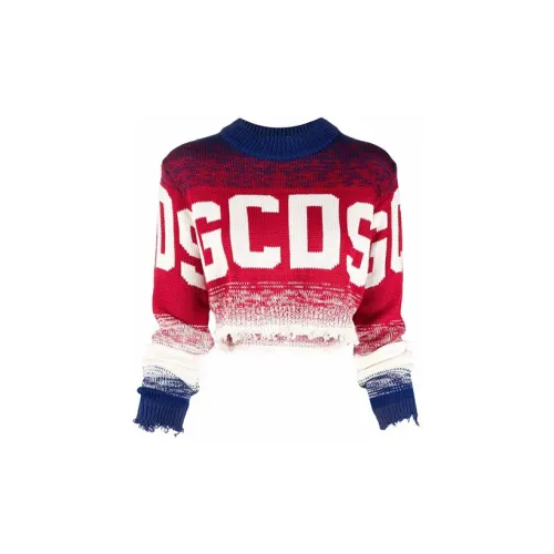 GCDS Sweatshirts Women's Red And Blue