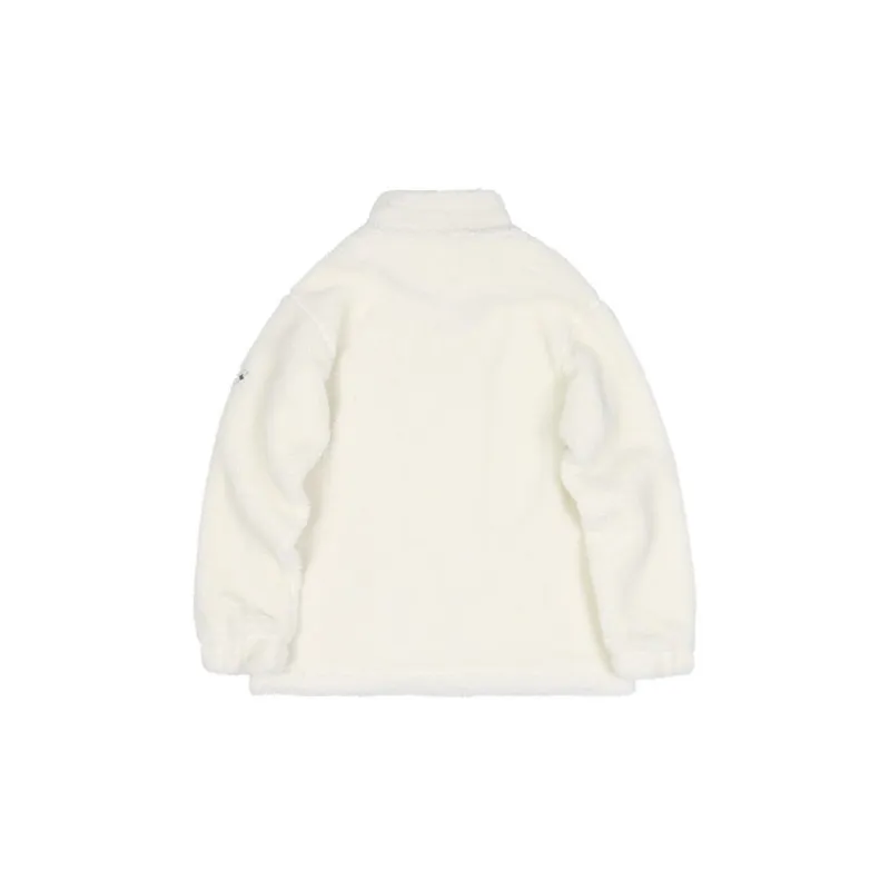 BLUELANDINC Velvet-feel Coat Unisex-1