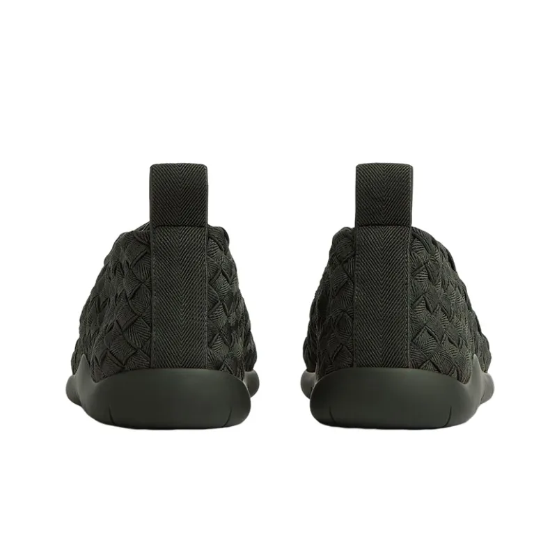 Bottega Veneta Plat Shock Absorbers Slip Resistant, Abrasion Resistant, Lightweight Low Top Athletic Shoes Men's Black-4