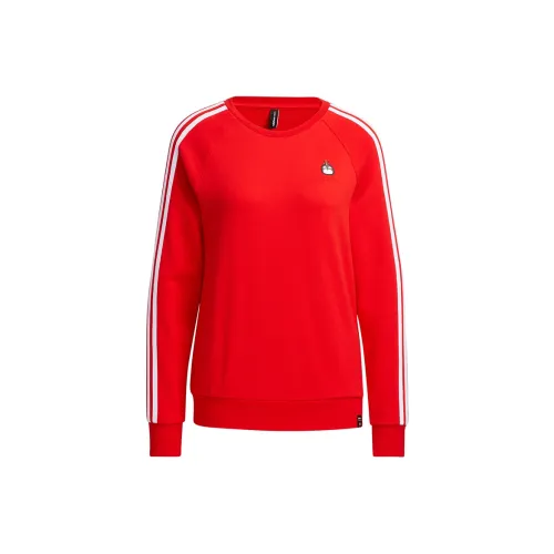 My King Mansleep Adidas Neo CNY Collection Sweatshirts Women's Bright Red