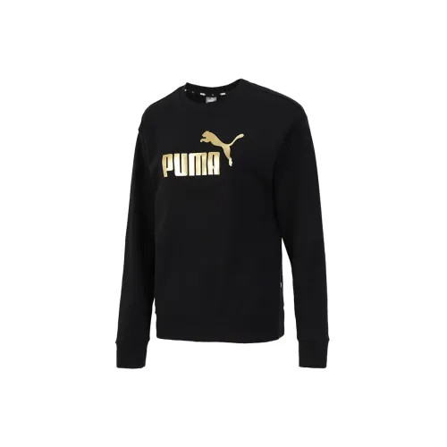 PUMA Sweatshirts Women's Black