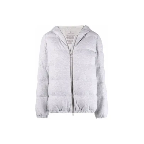 Brunello Cucinelli Down Jackets Women's Gray