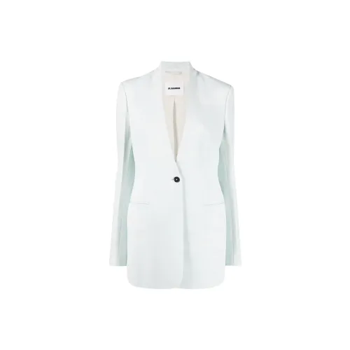 JIL SANDER Business Suits Women's Light Blue