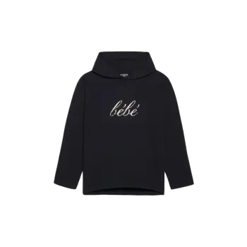 Balenciaga SS22 Sweatshirt Regular Fit Women's Black