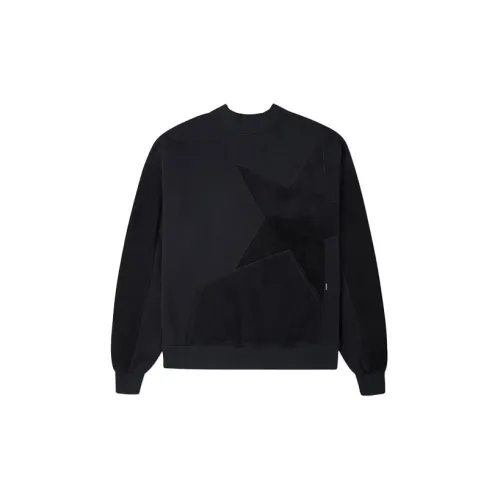 Converse STAR CREW Sweatshirts Women's Black