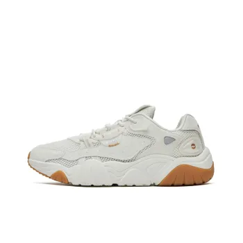 Erke Cat Paw 3.0 Low Top Sports Casual Shoes Men's White