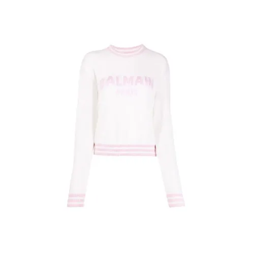 BALMAIN Sweatshirts Women's White