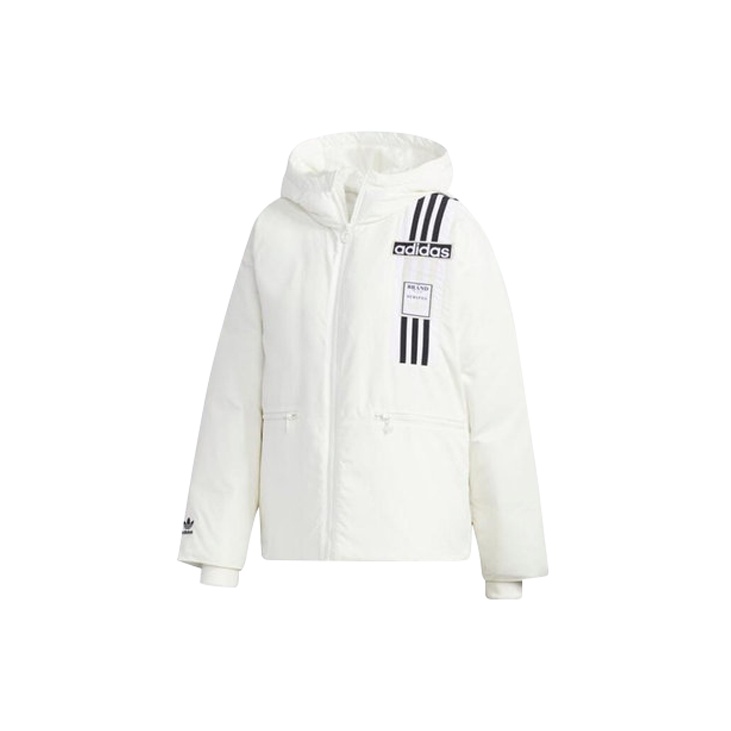 Adidas Originals Down Jackets Women's White 32 - POIZON