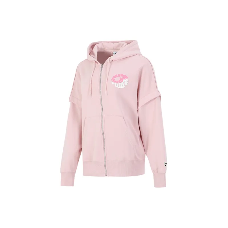 PUMA Jackets Women's Pink-1