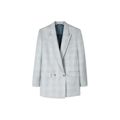 Paul Smith Business Suits Women's Light Gray