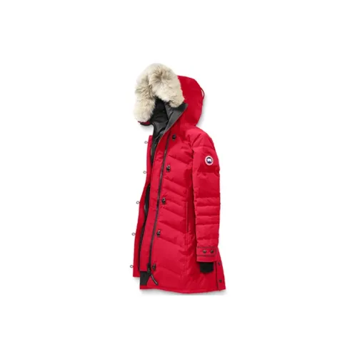 Canada Goose Lorette Series Down Jackets Women's Red