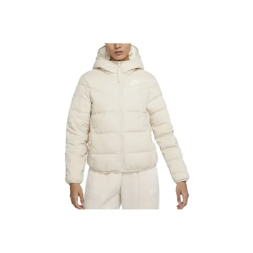 Nike Down Jackets Women's Light Ivory White