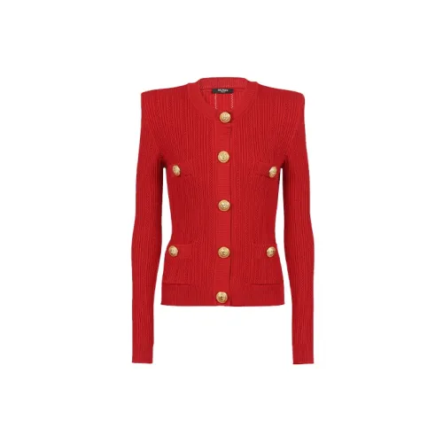 BALMAIN Knitwear Women's Red