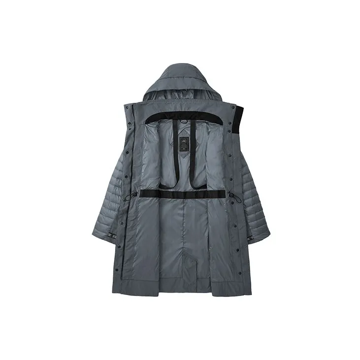 Canada Goose Kenton Series Down Jackets Women's Titanium Metallic-1