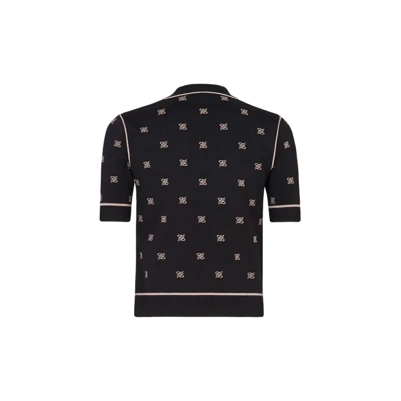 FENDI Slim Fit Knitwear Women's Black-1