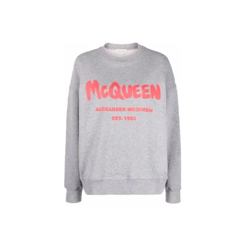 Alexander McQueen Sweatshirts Women's Gray