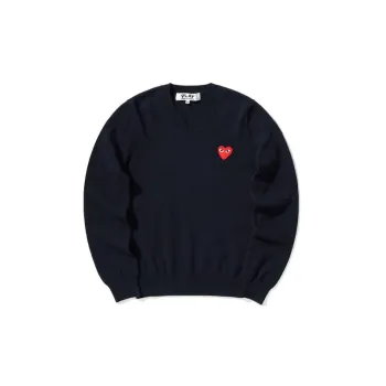 CDG Play Knitwear Women's Marine Blue