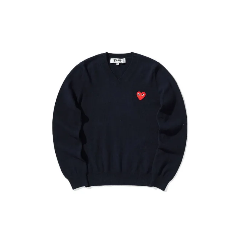 CDG Play Knitwear Women's Marine Blue-0